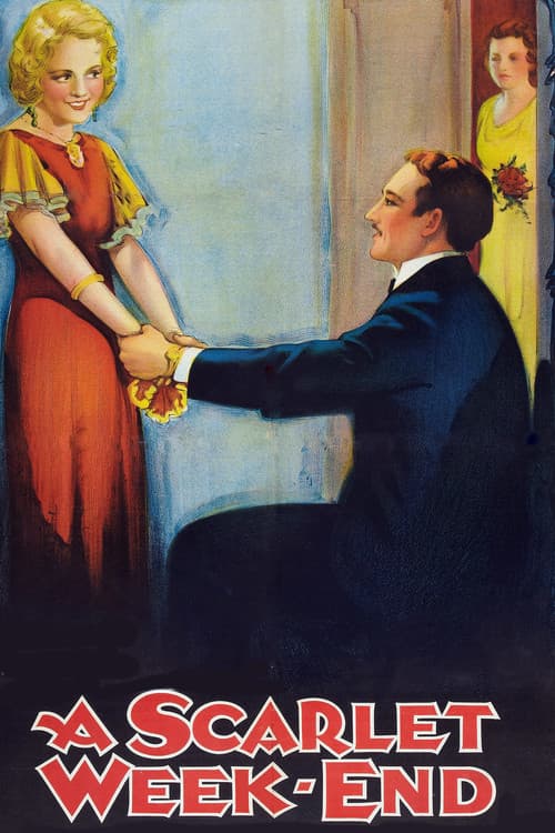 A Scarlet Week-End (1932) poster