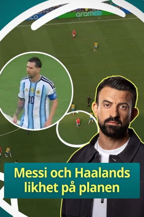 Messi och Haalands likhet på planen (2026) poster