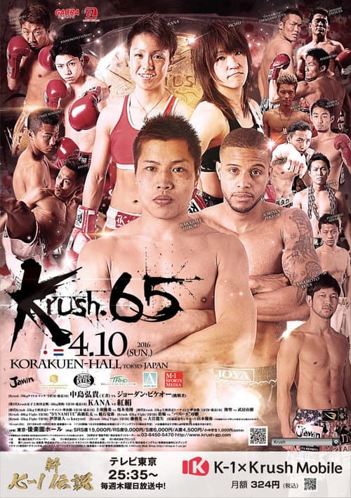 Krush 65 (2016) poster