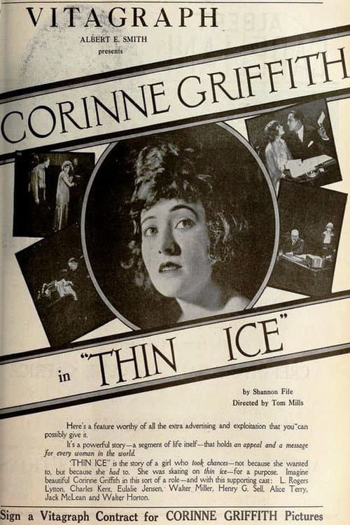 Thin Ice (1919) poster
