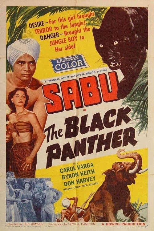 The Black Panther (1956) poster