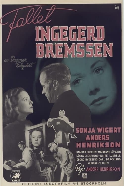 Fallet Ingegerd Bremssen (1942) poster