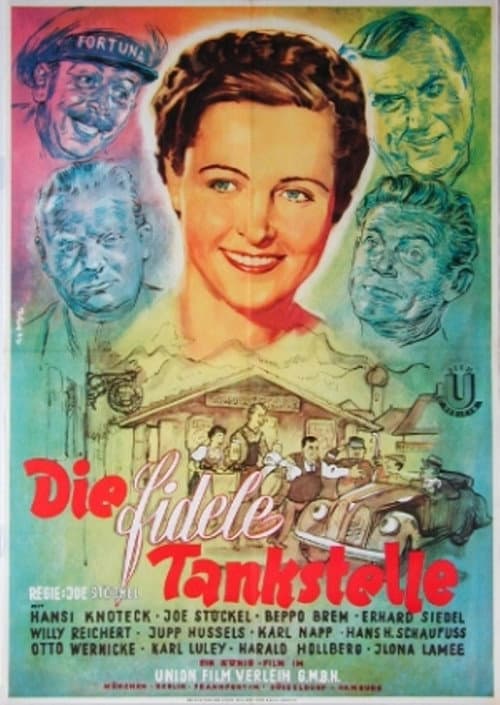 Die fidele Tankstelle (1950) poster