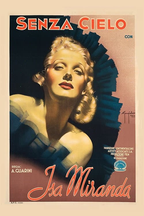 Senza cielo (1940) poster