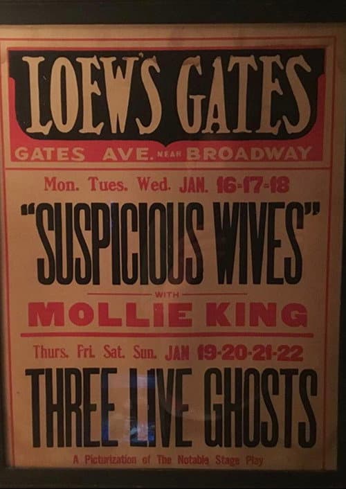 Suspicious Wives (1921) poster