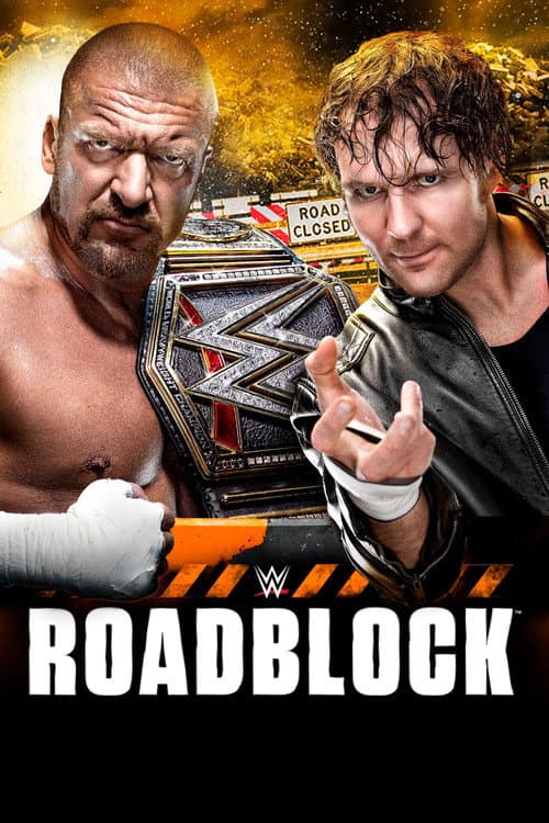 WWE Roadblock 2016 (2016) poster