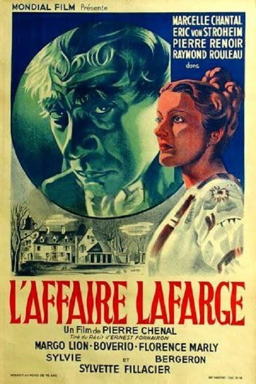 L'Affaire Lafarge (1938) poster