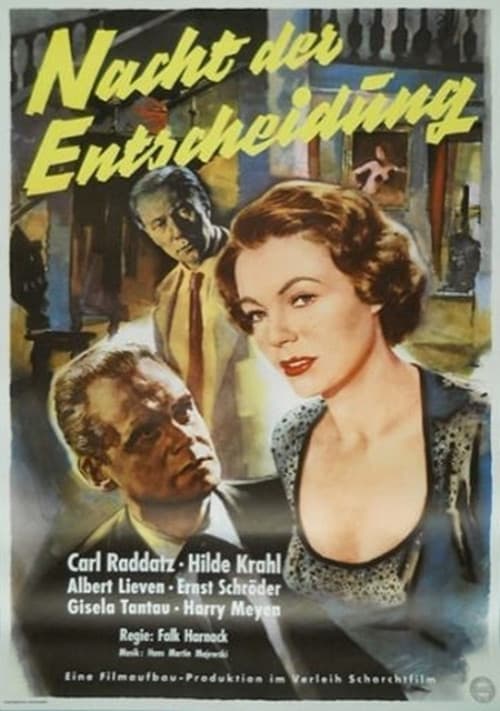 Nacht der Entscheidung (1956) poster