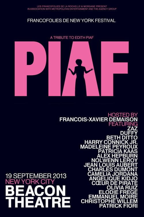 Piaf: Hymnes à la Môme (2013) poster