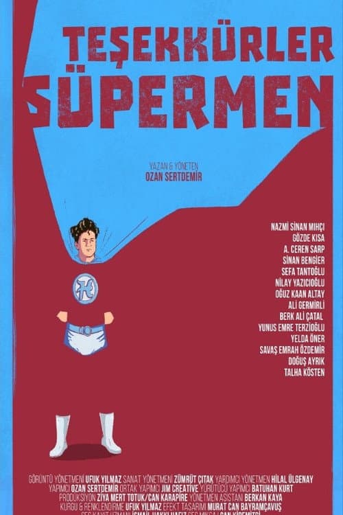 Teşekkürler Süpermen (2020) poster