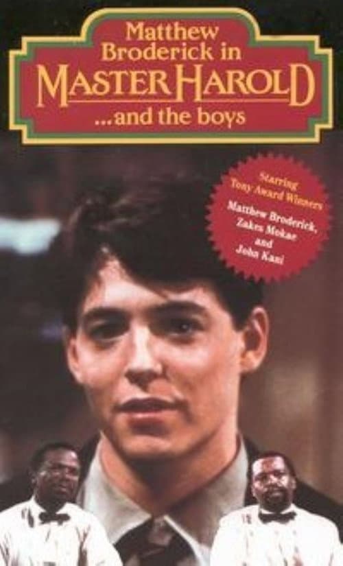 'Master Harold'... and the Boys (1985) poster
