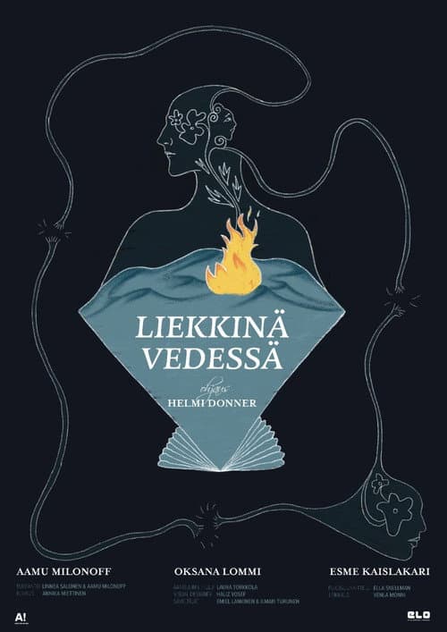 Liekkinä vedessä (2023) poster