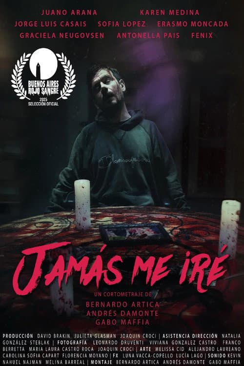 Jamás me iré (2025) poster