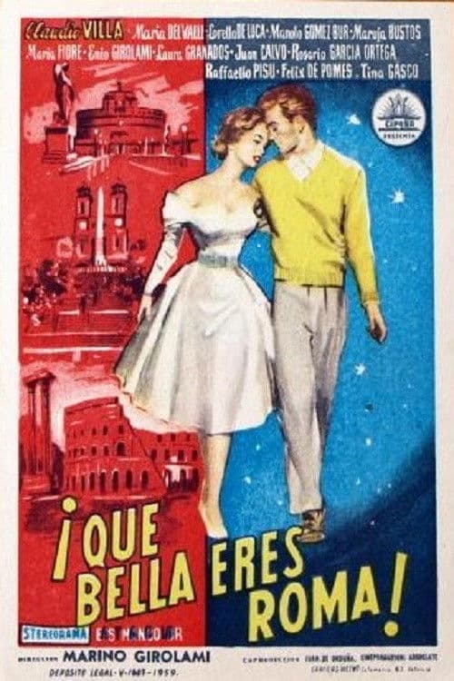 Quanto sei bella Roma (1959) poster