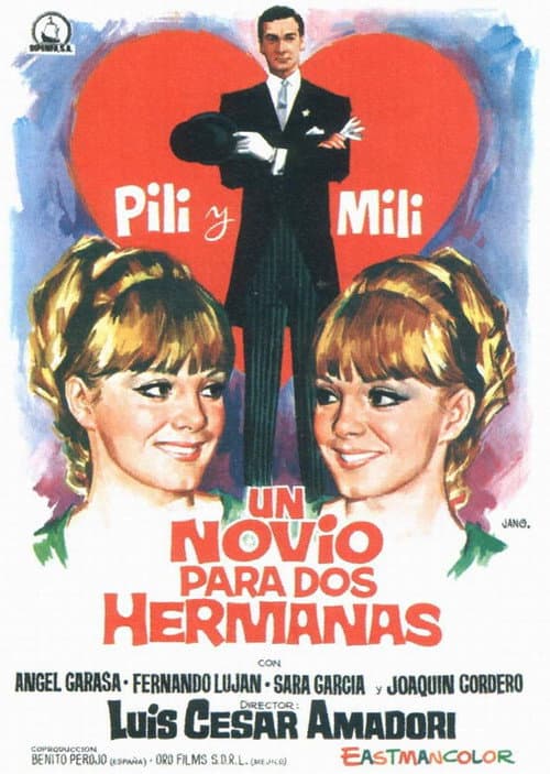 Un novio para dos hermanas (1967) poster