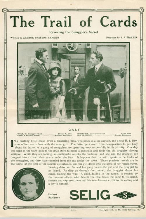 The Trail of Cards (1913) poster