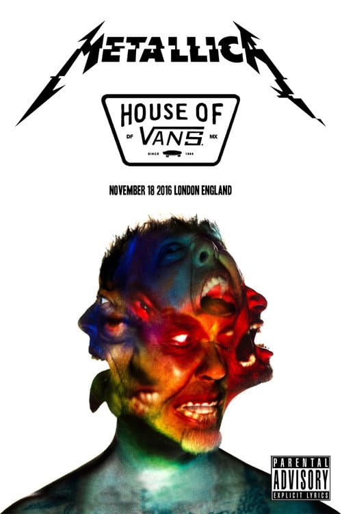 Metallica: Live from The House of Vans (2016) poster