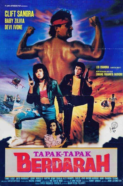 Tapak-tapak Berdarah (1990) poster