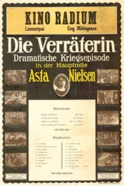 Die Verräterin (1911) poster
