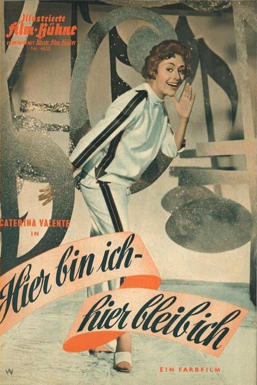 Hier bin ich – hier bleib ich (1959) poster
