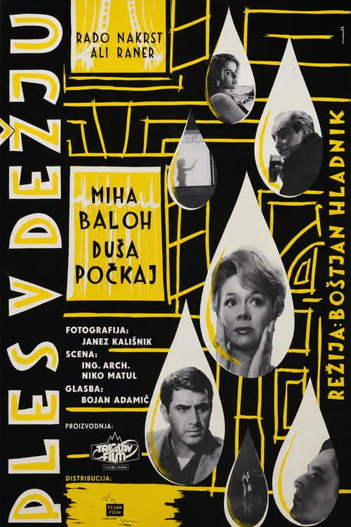 Ples v dežju (1961) poster