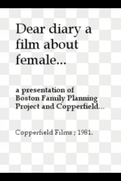 Dear Diary: A Film About Female Puberty (1981) poster
