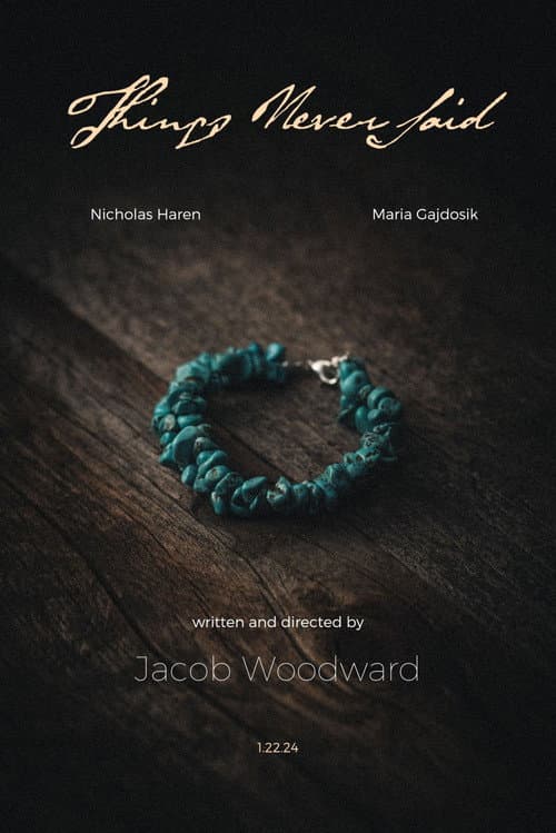 Things Never Said (2024) poster