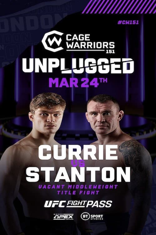 Cage Warriors 151: Unplugged (2023) poster