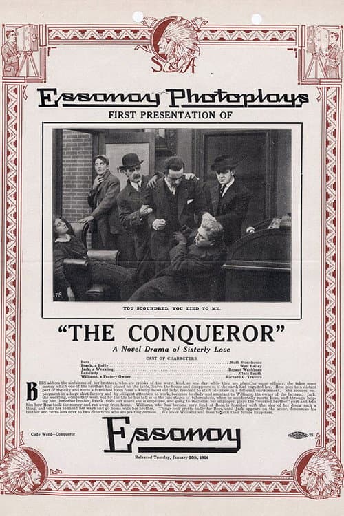 The Conqueror (1914) poster