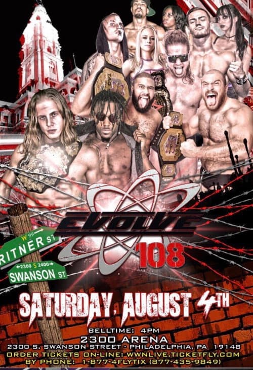 EVOLVE 108 (2018) poster
