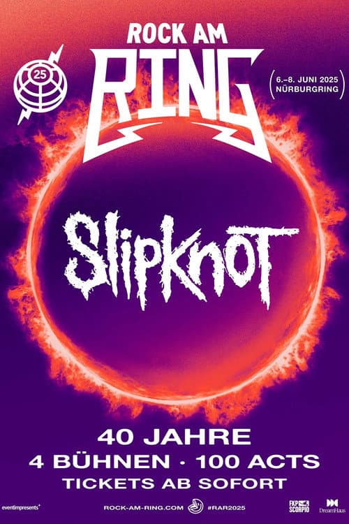 Slipknot - Live at Rock Am Ring 2025 (2025) poster